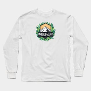 Mount Rainier National Park Long Sleeve T-Shirt